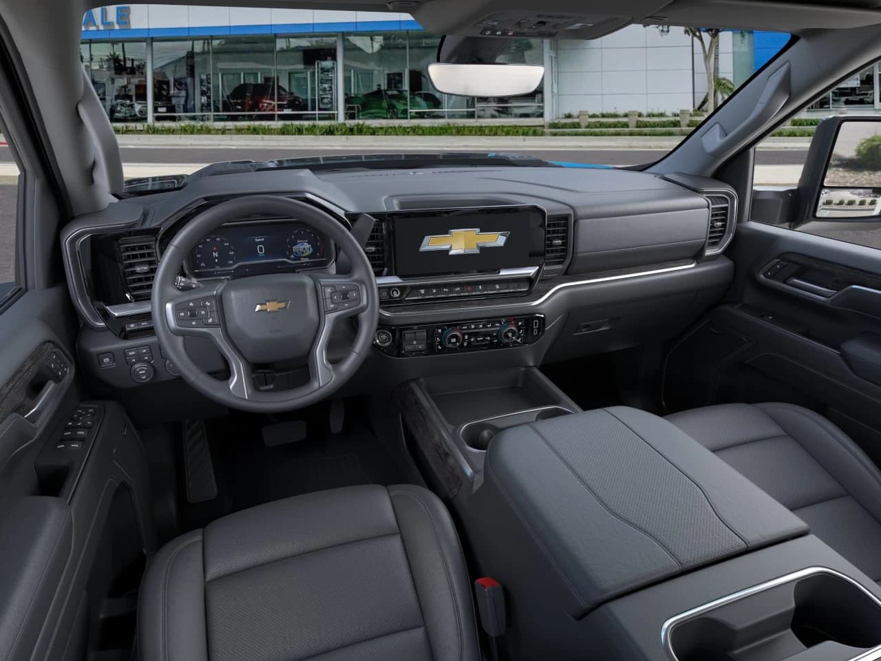 Chevrolet Silverado 2500HD LTZ 4WD Crew Cab 159" 2026 — side view