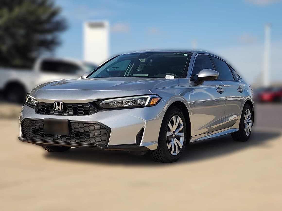 Honda Civic Sedan LX CVT 2026 — side view