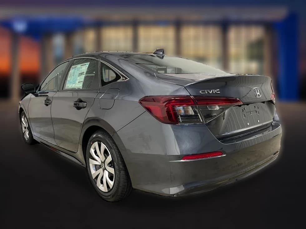 Honda Civic Sedan LX CVT 2026 — side view