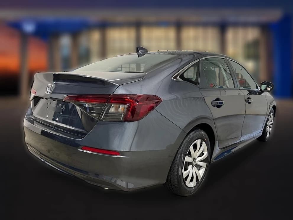Honda Civic Sedan LX CVT 2026 — side view