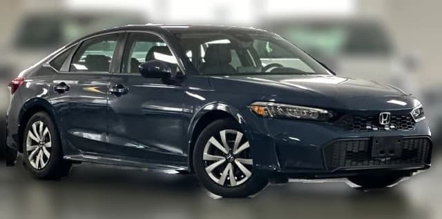 Honda Civic Sedan LX CVT 2026 — side view