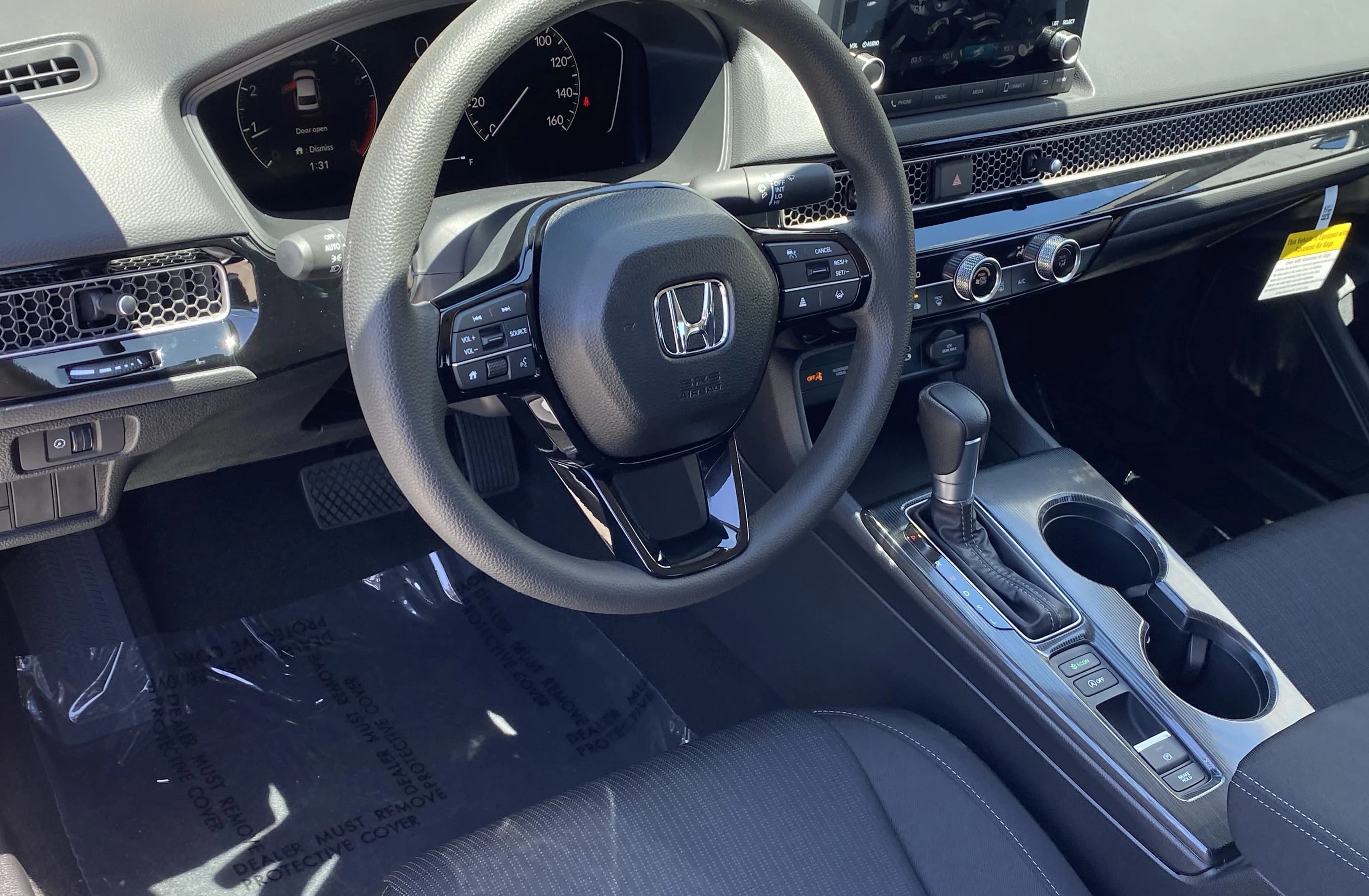 Honda Civic Sedan LX CVT 2026 — side view