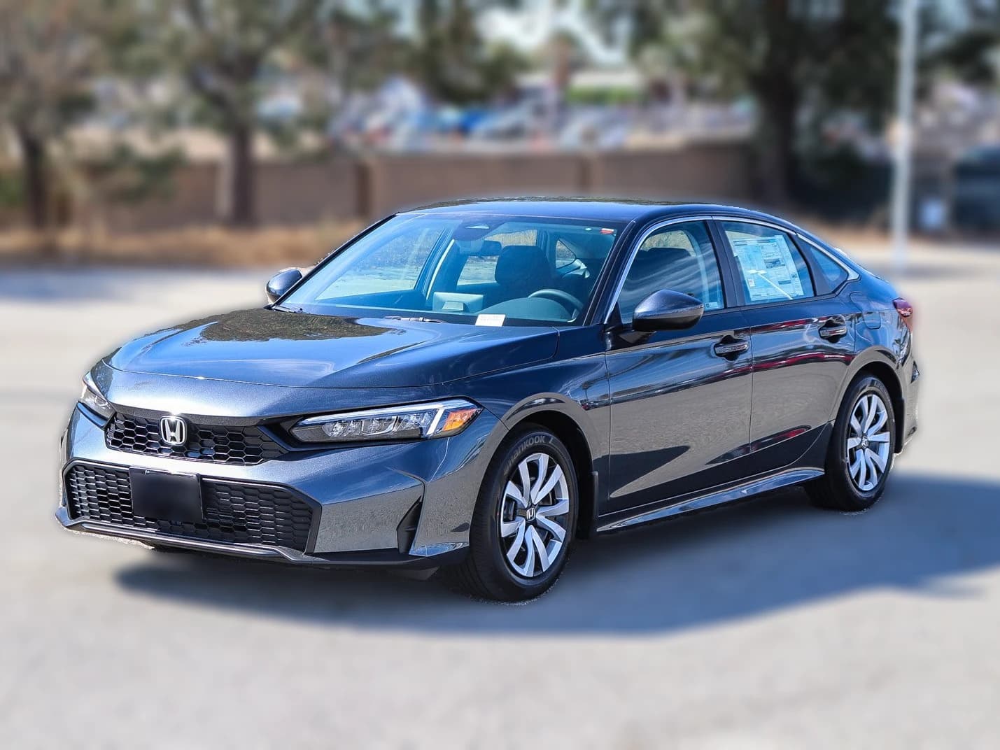 Honda Civic Sedan LX CVT 2026 — side view