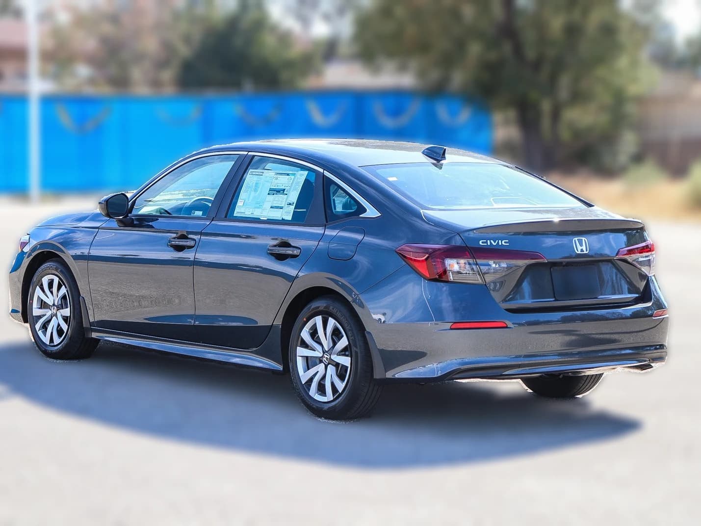 Honda Civic Sedan LX CVT 2026 — side view