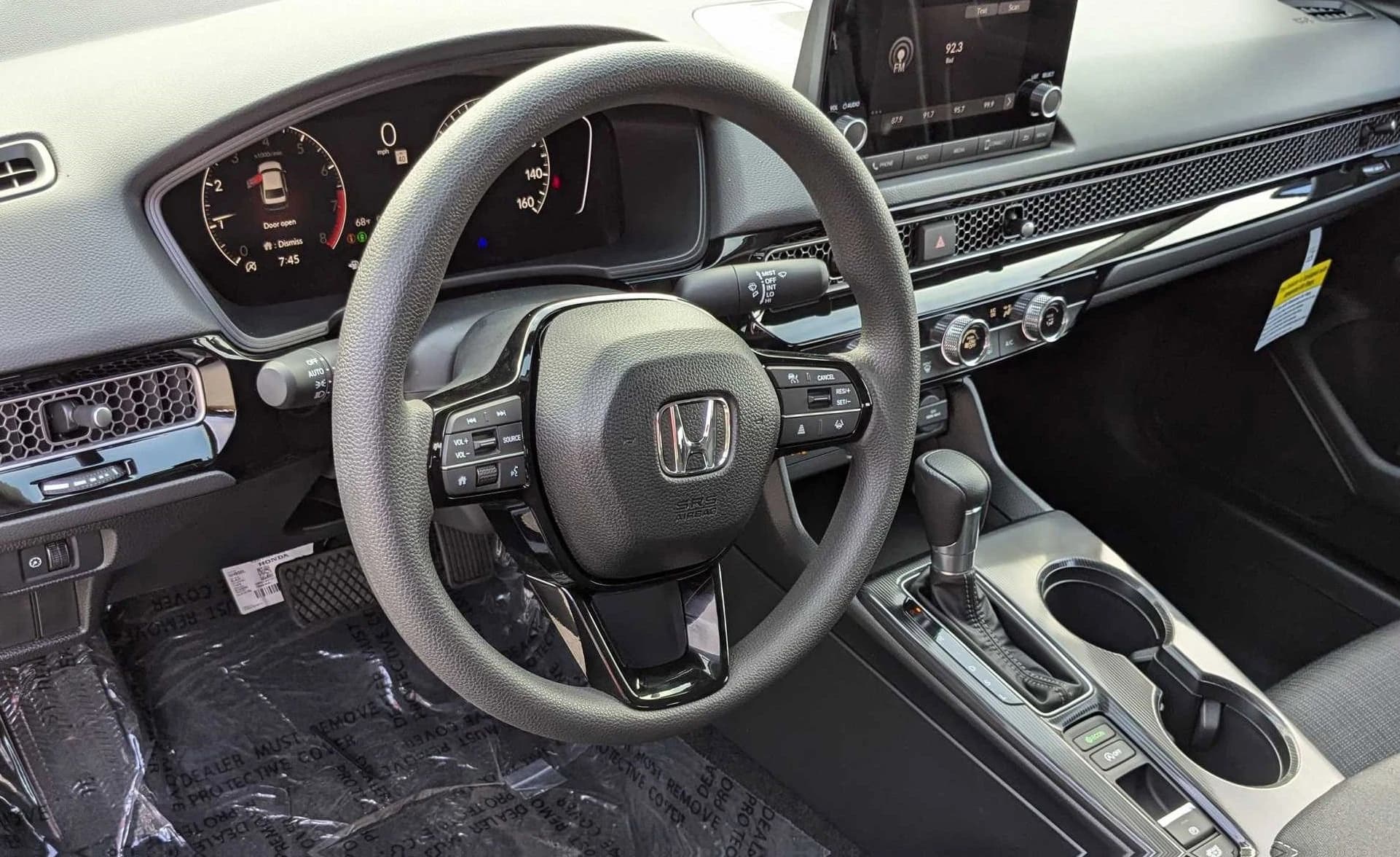 Honda Civic Sedan LX CVT 2026 — side view