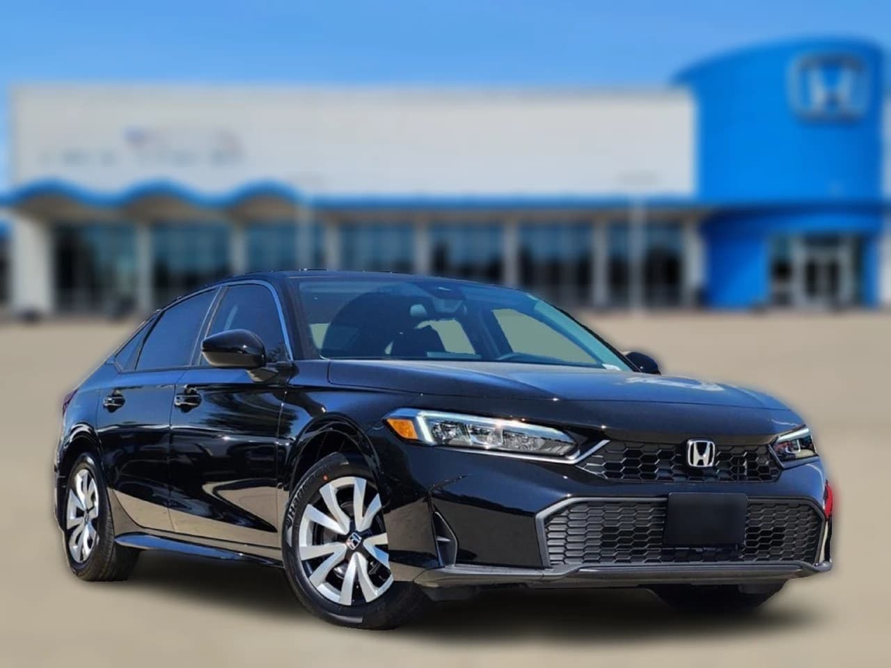 Honda Civic Sedan LX CVT 2026 — side view