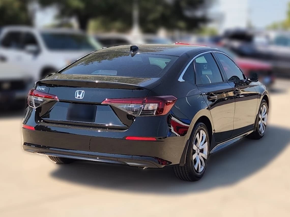 Honda Civic Sedan LX CVT 2026 — side view