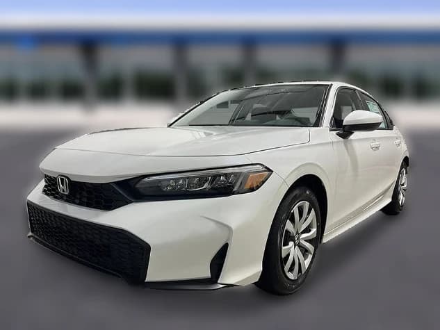 Honda Civic Sedan LX CVT 2026 — side view