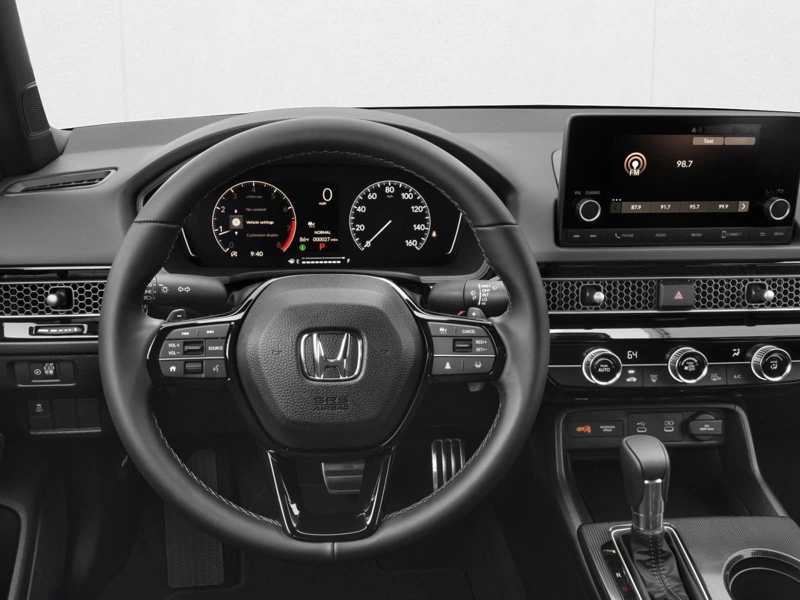 Honda Civic Sedan Sport CVT 2026 — side view