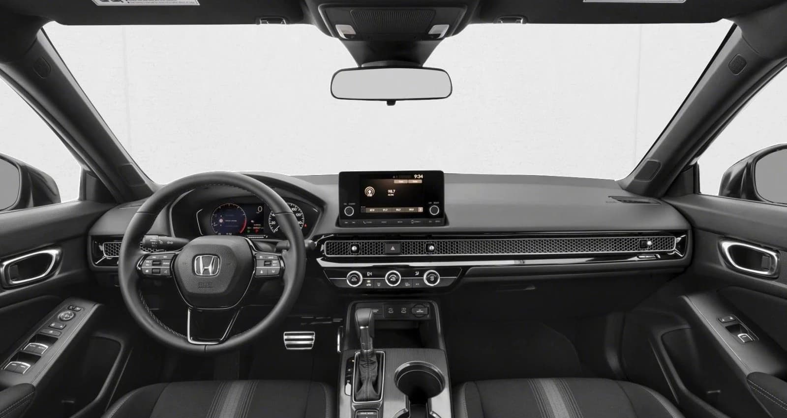 Honda Civic Sedan Sport CVT 2026 — side view