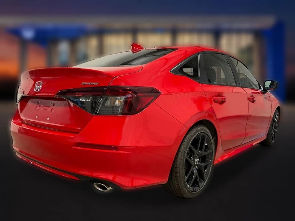 Honda Civic Sedan Sport CVT 2026 — side view