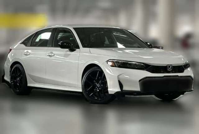 Honda Civic Sedan Sport CVT 2026 — side view