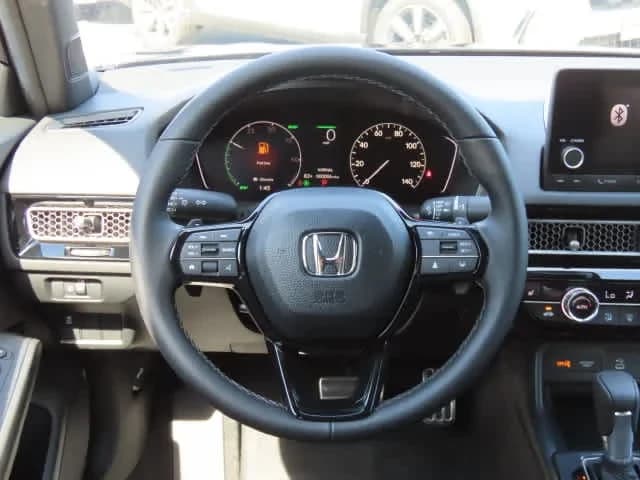 Honda Civic Sedan Hybrid Sport CVT 2026 — side view