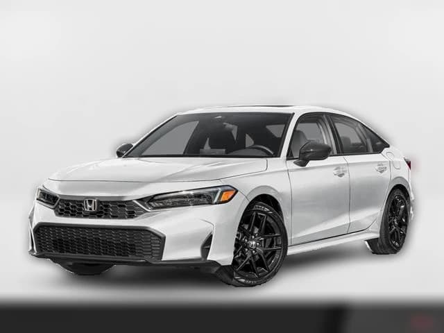 Honda Civic Sedan Hybrid Sport CVT 2026 — side view
