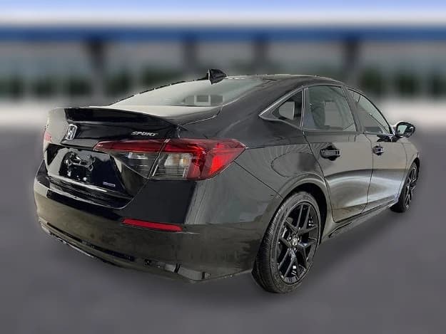 Honda Civic Sedan Hybrid Sport CVT 2026 — side view