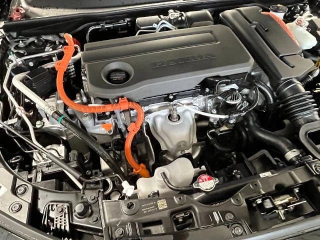 Honda Civic Sedan Hybrid Sport CVT 2026 — side view