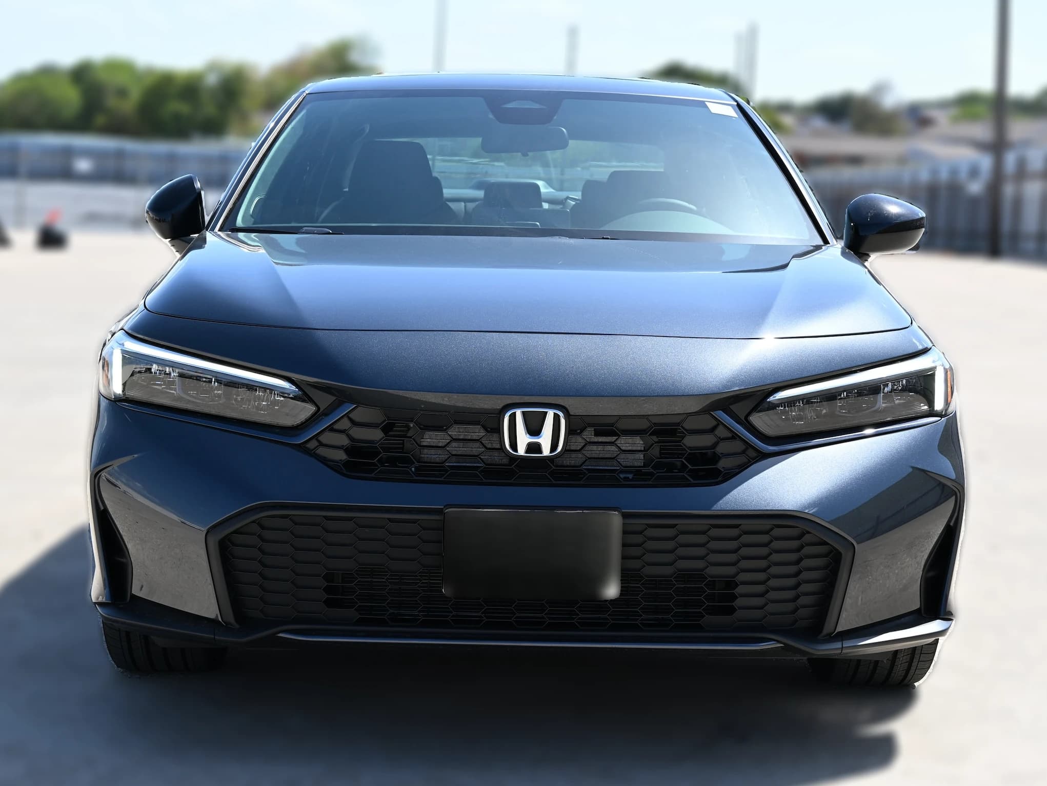 Honda Civic Sedan Hybrid Sport CVT 2026 — side view