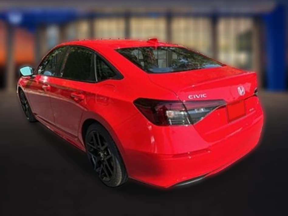 Honda Civic Sedan Hybrid Sport CVT 2026 — side view