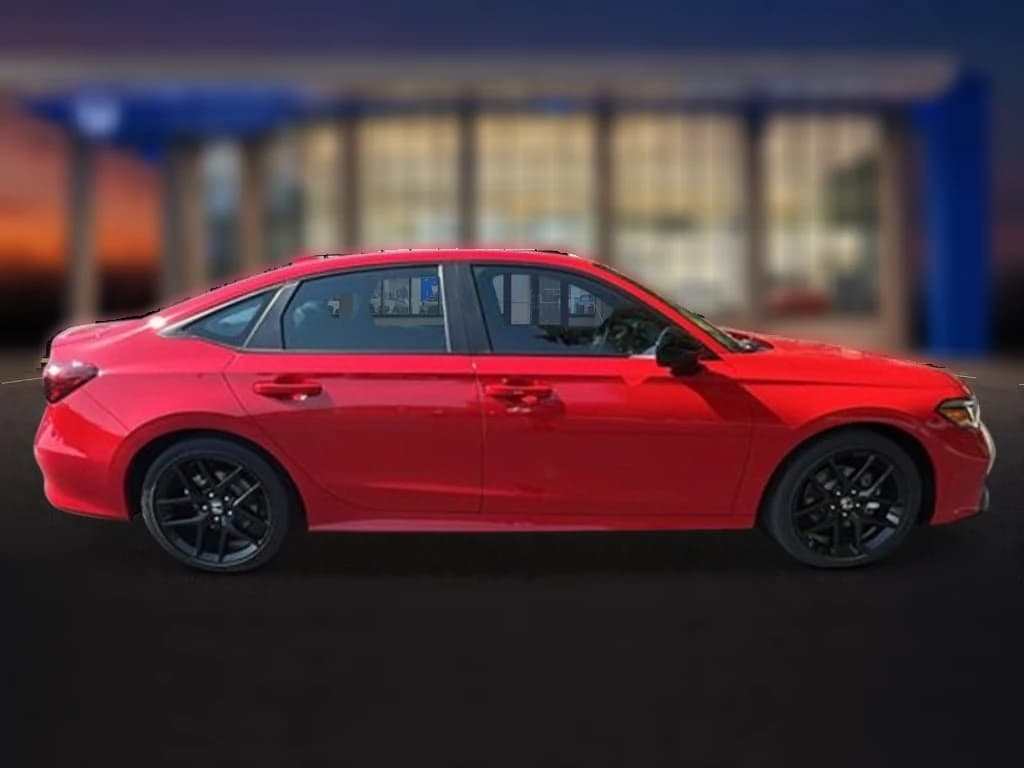 Honda Civic Sedan Hybrid Sport CVT 2026 — side view