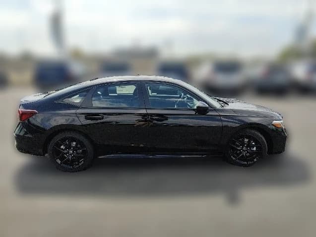 Honda Civic Sedan Hybrid Sport CVT 2026 — side view