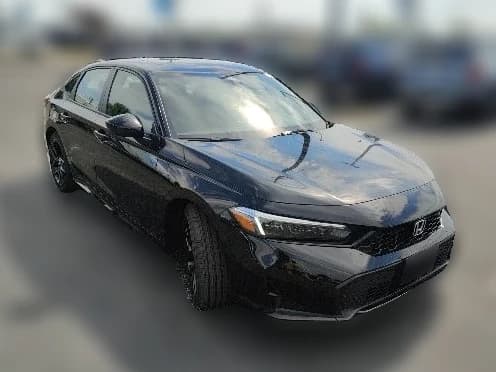 Honda Civic Sedan Hybrid Sport CVT 2026 — side view