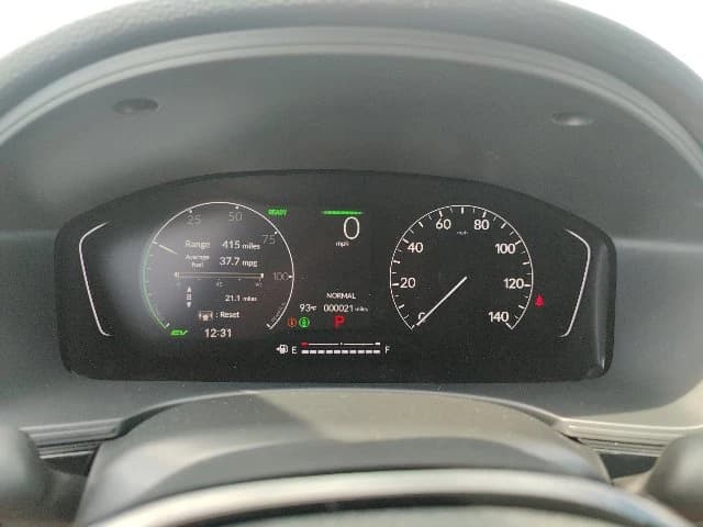 Honda Civic Sedan Hybrid Sport CVT 2026 — side view
