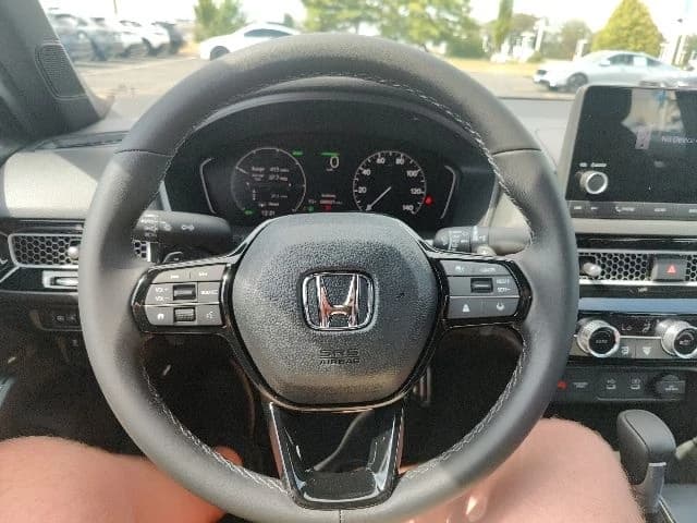 Honda Civic Sedan Hybrid Sport CVT 2026 — side view