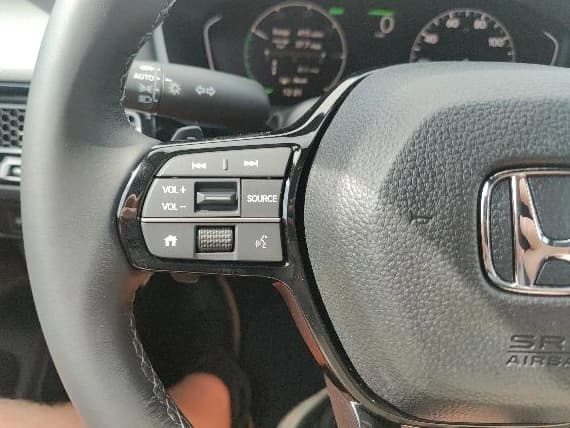 Honda Civic Sedan Hybrid Sport CVT 2026 — side view
