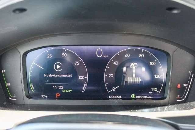Honda Civic Sedan Hybrid Sport Touring CVT 2026 — side view