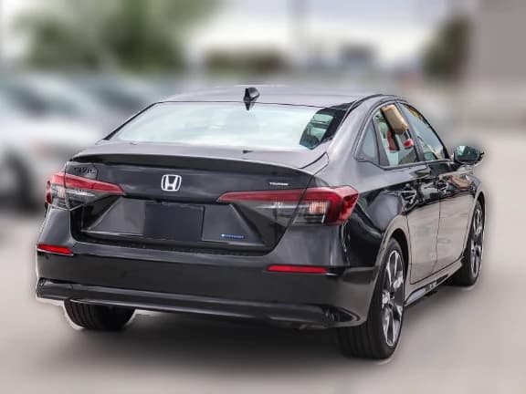 Honda Civic Sedan Hybrid Sport Touring CVT 2026 — side view