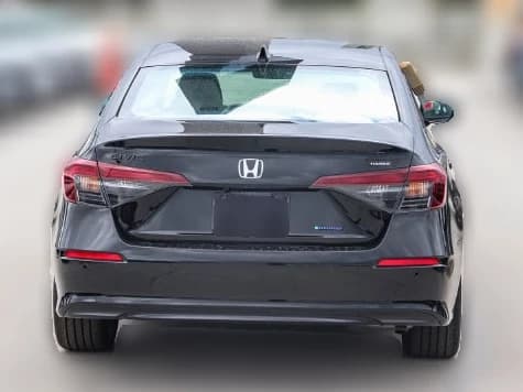 Honda Civic Sedan Hybrid Sport Touring CVT 2026 — side view