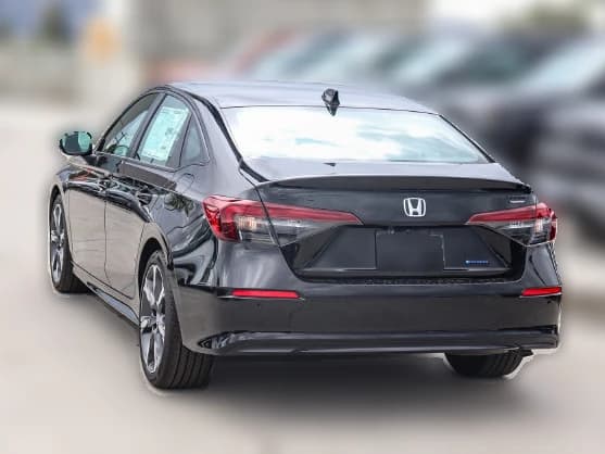 Honda Civic Sedan Hybrid Sport Touring CVT 2026 — side view
