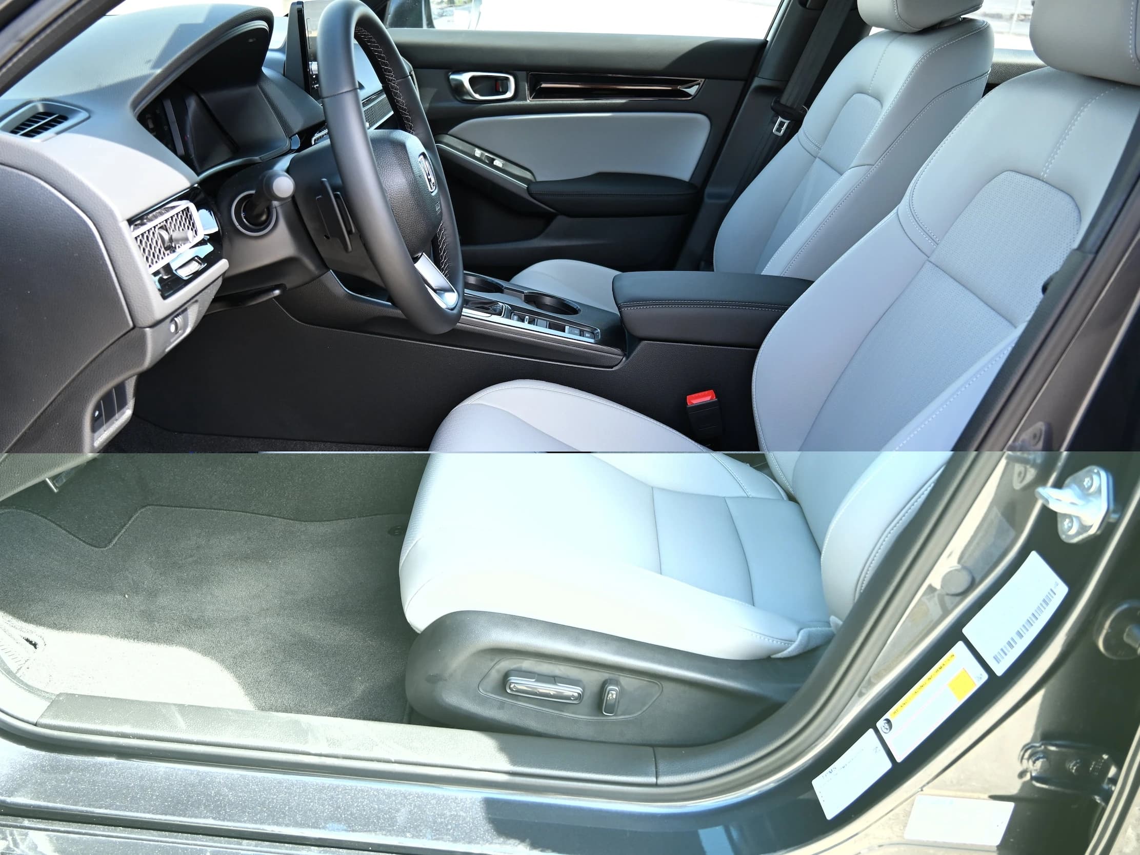 Honda Civic Sedan Hybrid Sport CVT 2026 — side view