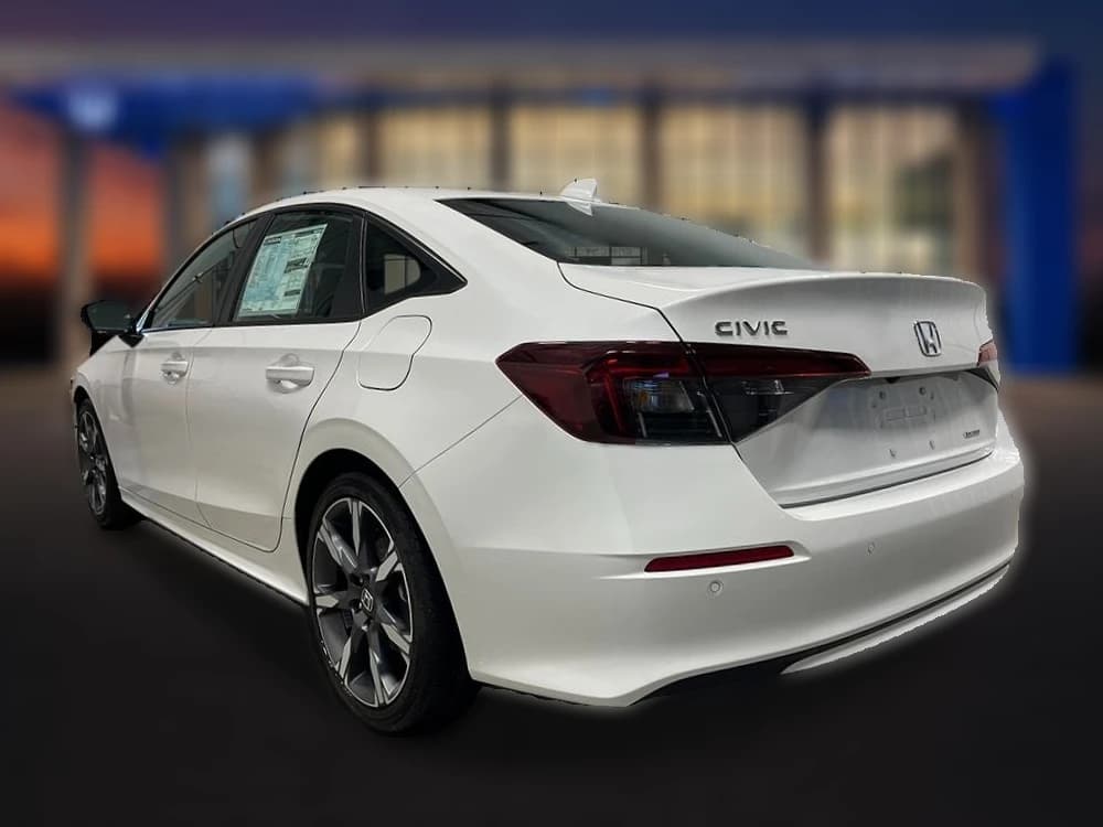 Honda Civic Sedan Hybrid Sport Touring CVT 2026 — side view