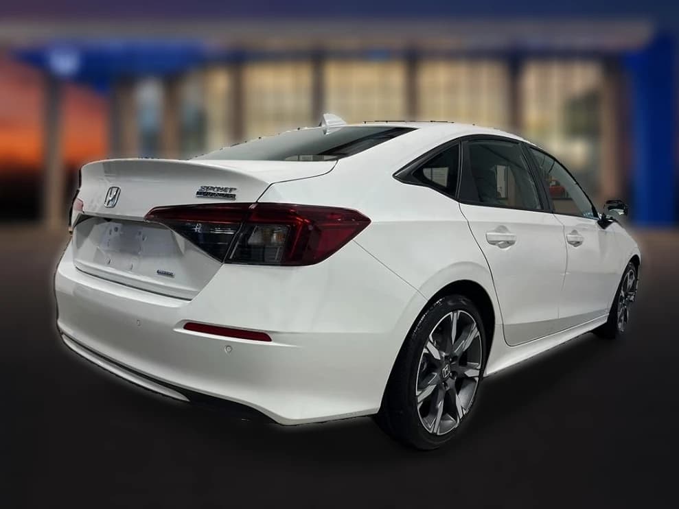 Honda Civic Sedan Hybrid Sport Touring CVT 2026 — side view