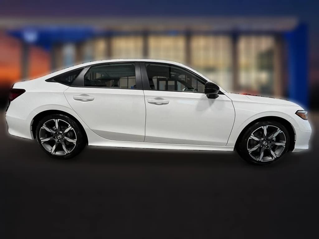 Honda Civic Sedan Hybrid Sport Touring CVT 2026 — side view