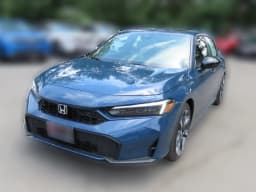 Honda Civic Sedan Hybrid Sport Touring CVT 2026 — side view