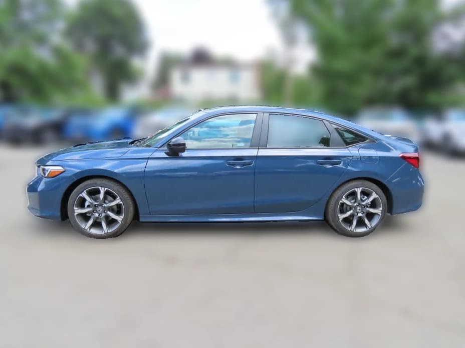 Honda Civic Sedan Hybrid Sport Touring CVT 2026 — side view