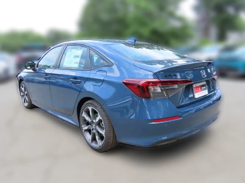 Honda Civic Sedan Hybrid Sport Touring CVT 2026 — side view