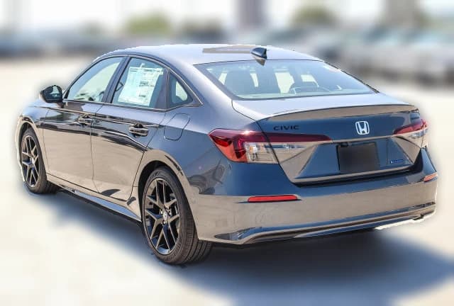 Honda Civic Sedan Hybrid Sport CVT 2027 — side view