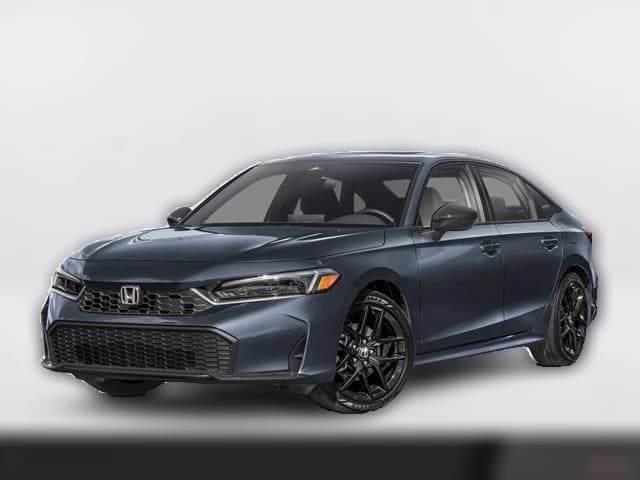 Honda Civic Sedan Hybrid Sport CVT 2026 — side view