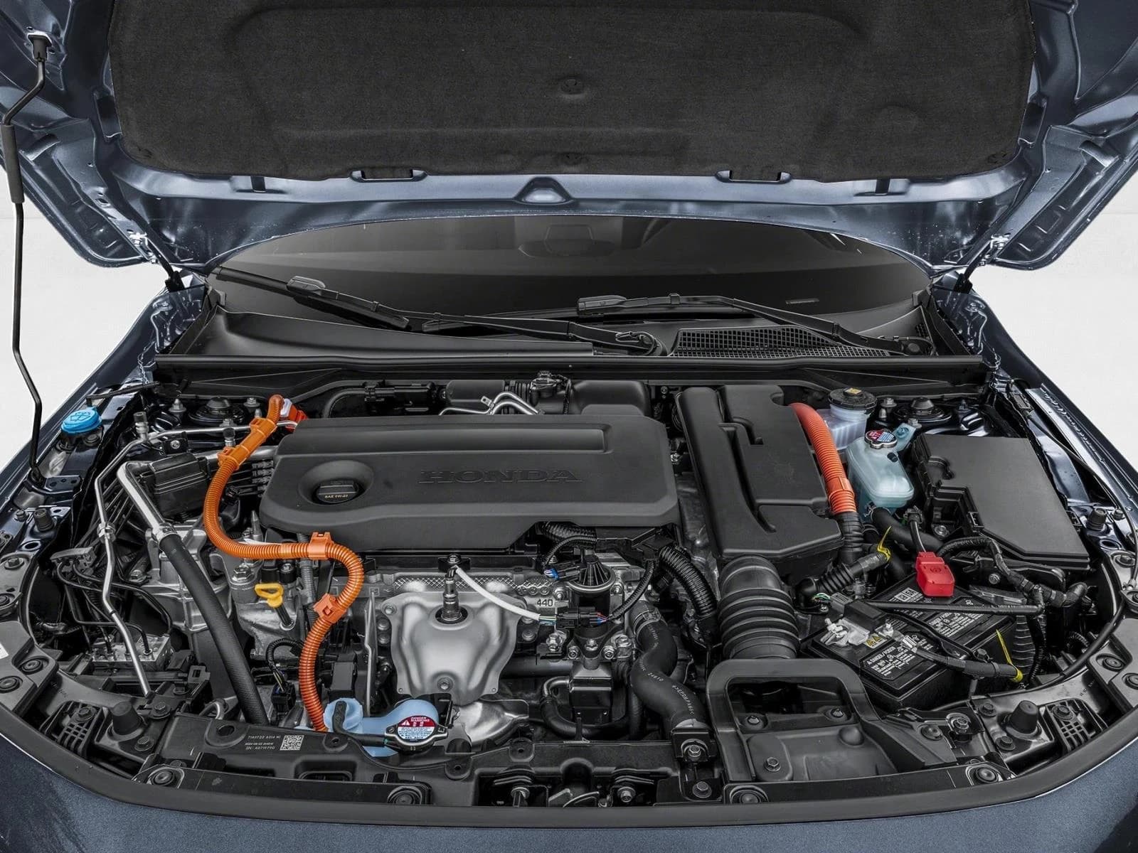 Honda Civic Sedan Hybrid Sport CVT 2026 — side view