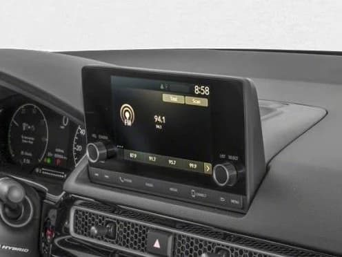 Honda Civic Sedan Hybrid Sport CVT 2026 — side view