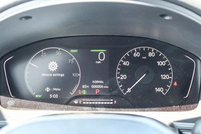Honda Civic Sedan Hybrid Sport CVT 2026 — side view