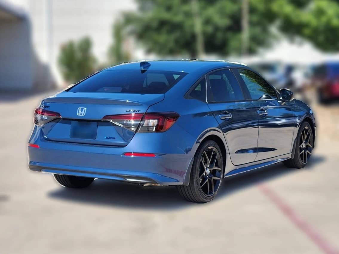 Honda Civic Sedan Hybrid Sport CVT 2026 — side view