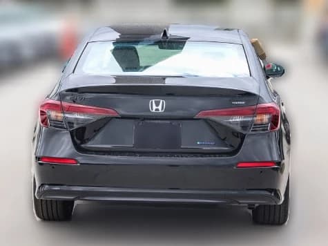 Honda Civic Sedan Hybrid Sport CVT 2026 — side view