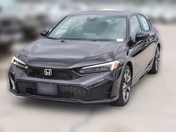 Honda Civic Sedan Hybrid Sport Touring CVT 2026 — side view