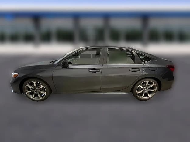 Honda Civic Sedan Hybrid Sport Touring CVT 2026 — side view