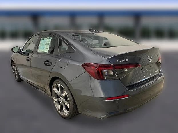 Honda Civic Sedan Hybrid Sport Touring CVT 2026 — side view