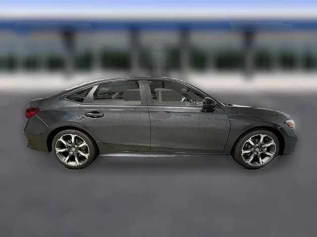 Honda Civic Sedan Hybrid Sport Touring CVT 2026 — side view